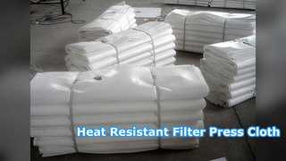 Tessuto per filtro pressa resistente al calore per lavorazioni chimiche