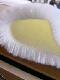 I media del tessuto filtrante del mucchio del filtro a disco della fibra per foggiano il colore con uno stampo bianco del trattamento