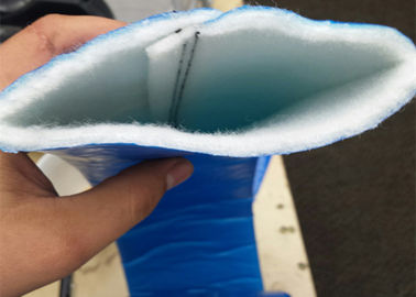L'ago ha perforato il filtro ritenuto ricoperto di sistema blu della membrana CIPP di colore TPU