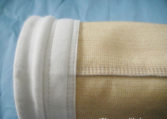 Sacchetto di filtro Nomex con elevato rapporto aria/tessuto, resistenza all'abrasione e resistenza alle alte temperature per la raccolta delle polveri dei forni di cemento